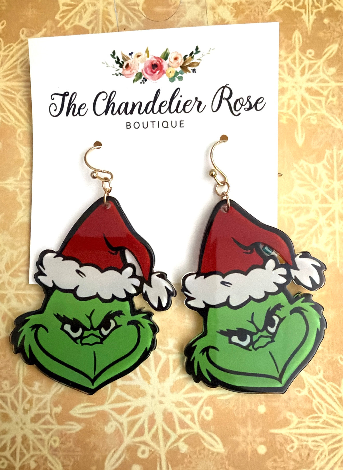The Big Grinch Earrings