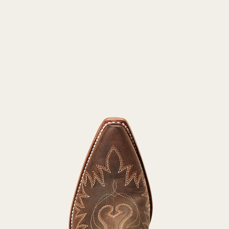 ARIAT DIXON X TOE WESTERN BOOT - WEATHERED BROWN