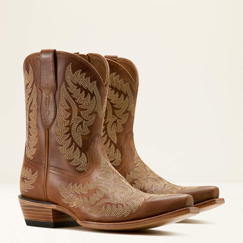 ARIAT WOMEN'S CATE WESTERN BOOT - SHADES OF GRAIN