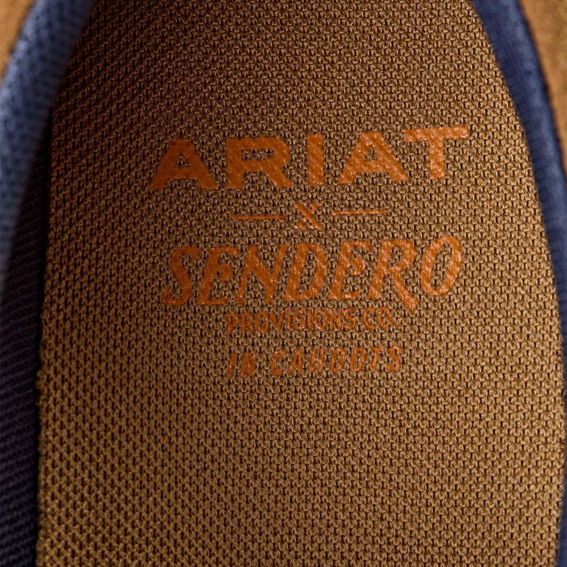 ARIAT WOMEN'S HILO SENDERO SHOES - BARN BROWN|WILD WEST COUNTRY FEST PRINT