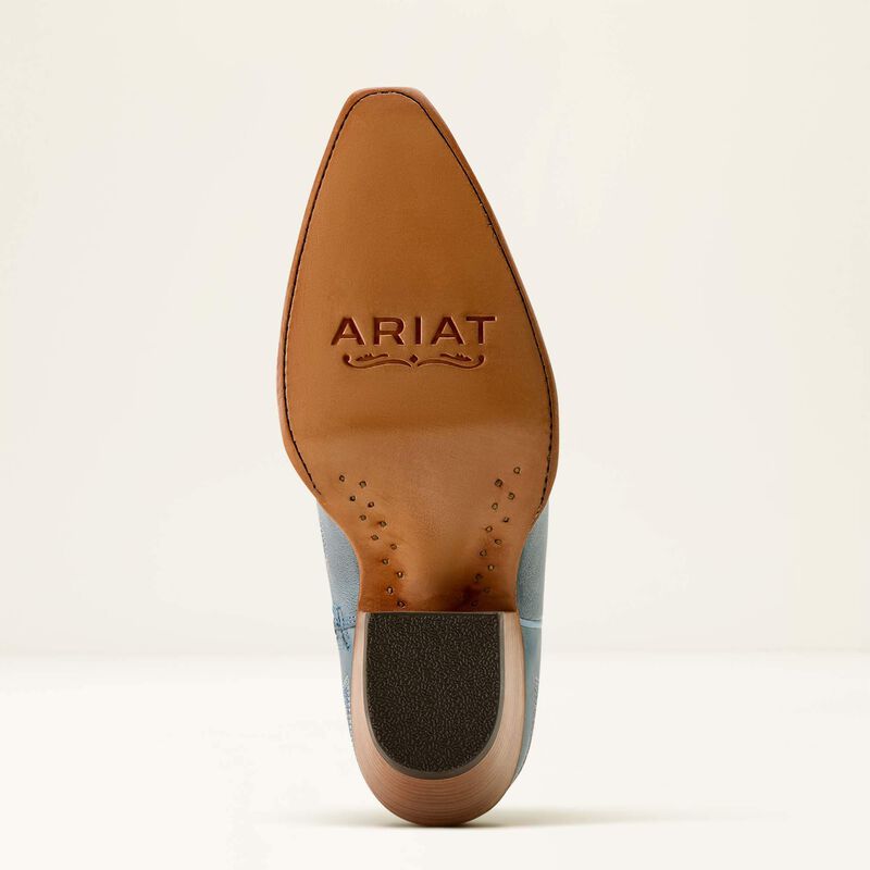ARIAT WOMENS CASANOVA X TOE WESTERN BOOT - VINTAGE DENIM