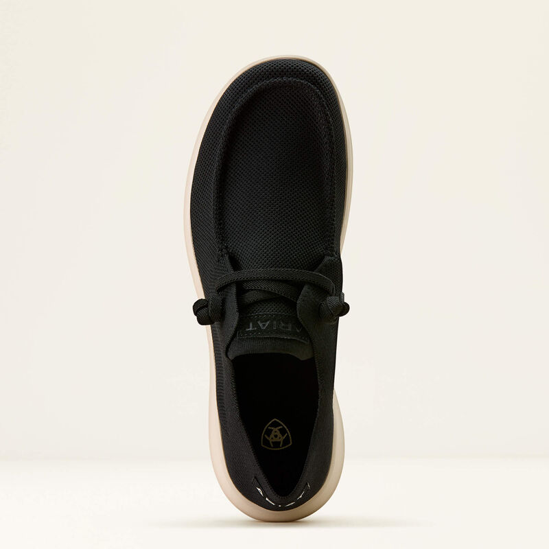 ARIAT MENS HILO SHOE - BLACK KNIT
