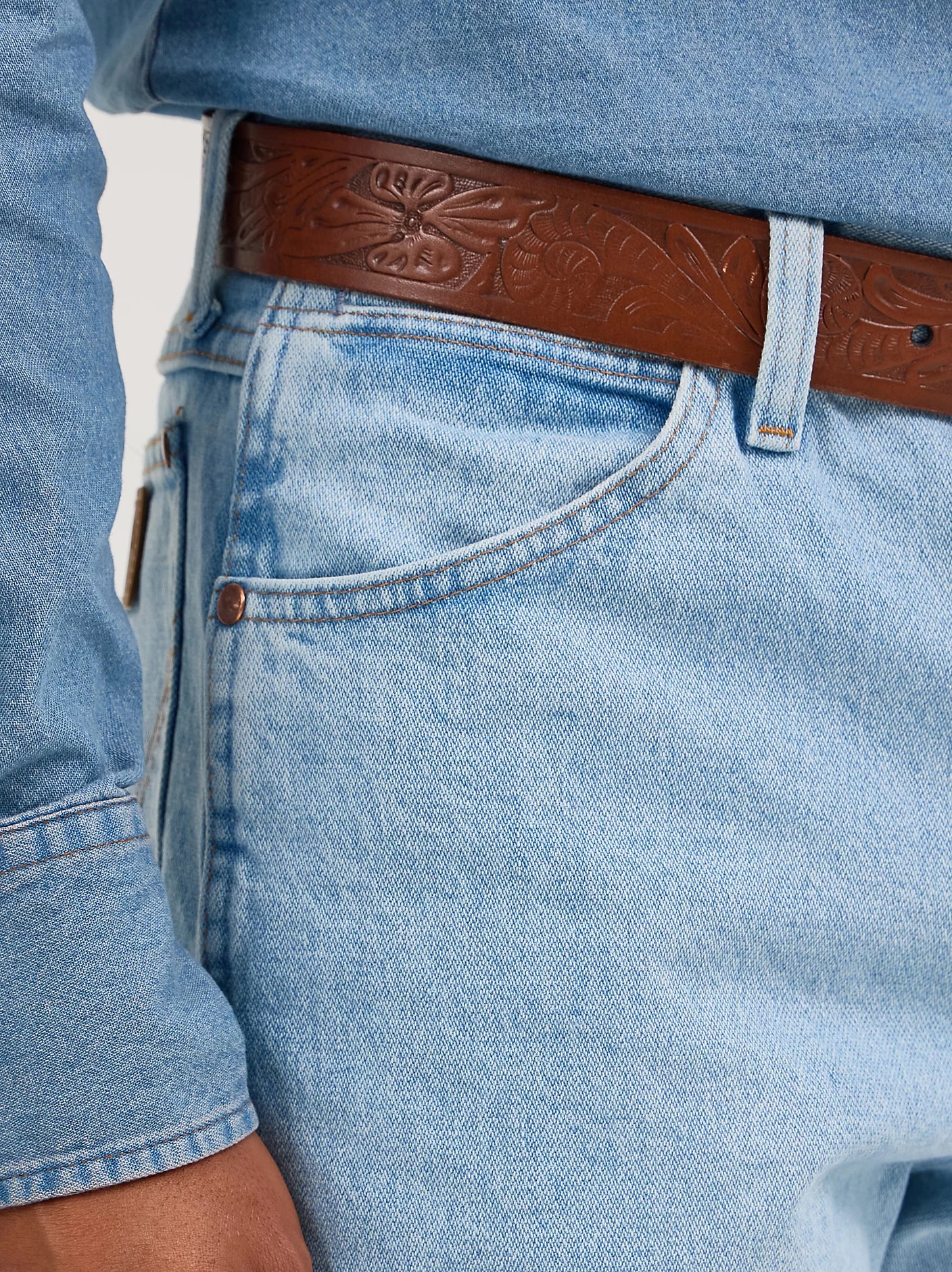 MEN'S WRANGLER COWBOY CUT® ORIGINAL FIT JEAN - BLEACH