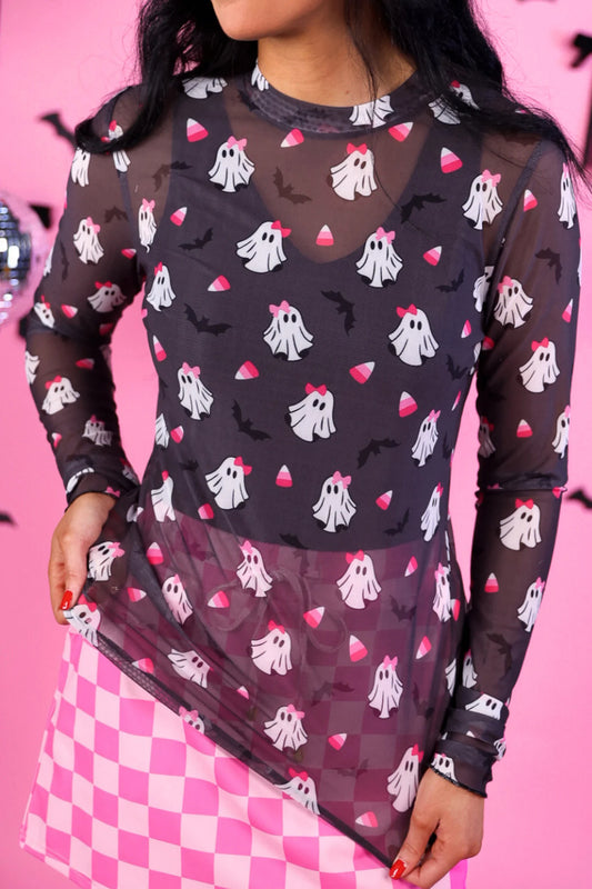 KATE MESH TOP - GIGI THE GHOST