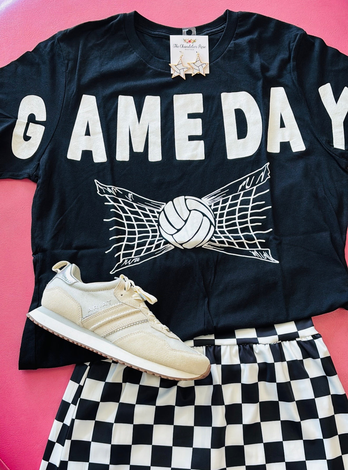 Game Day Net - Volleyball Tee