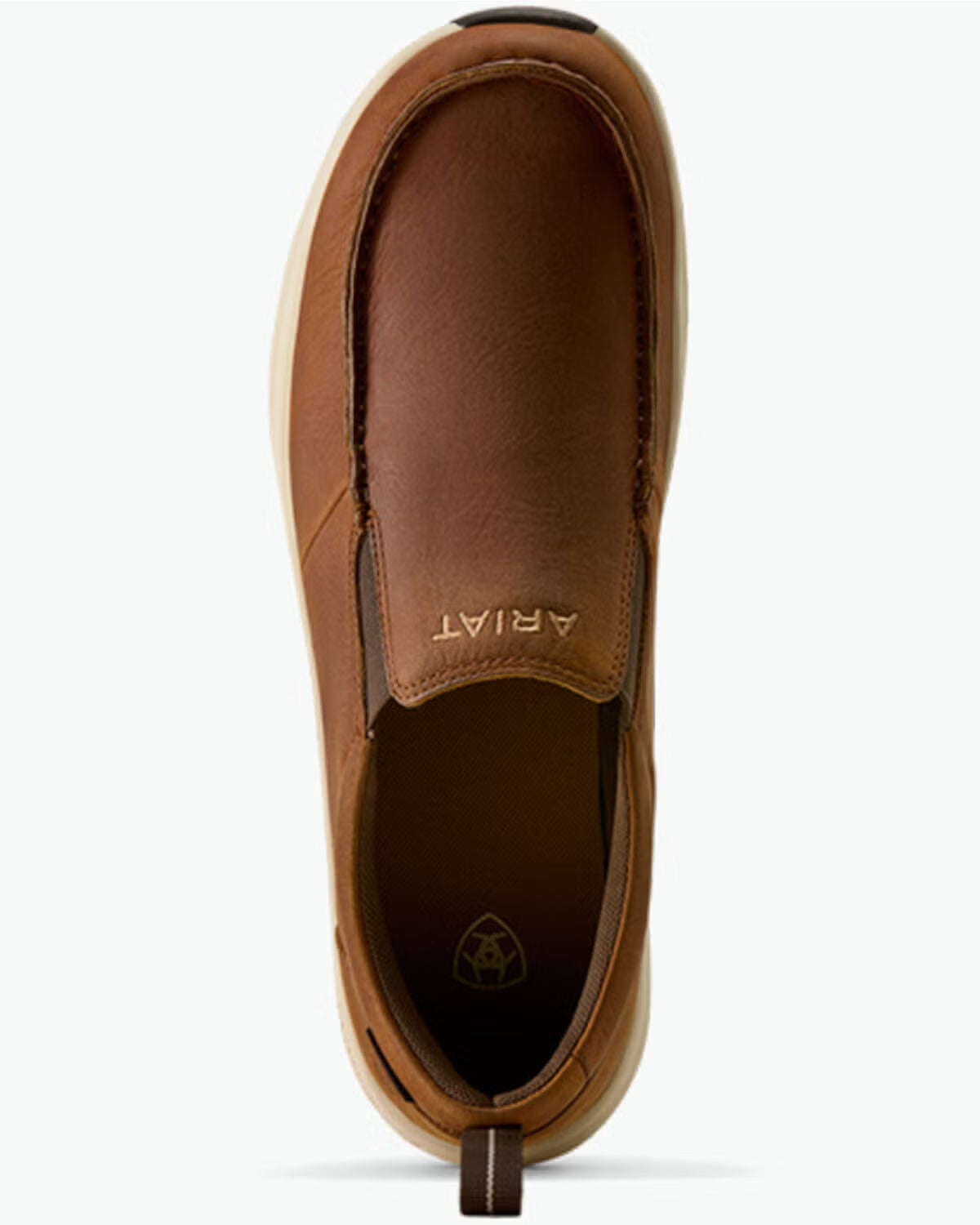 ARIAT MENS BUCKEYE SLIP ON H2O - TANBARK