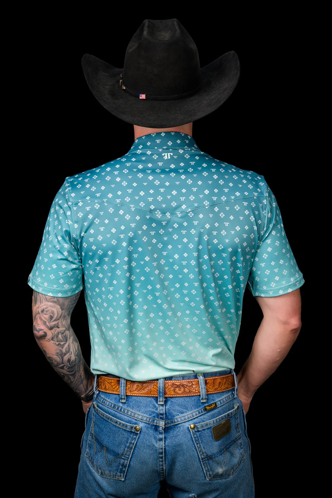 FERRELL MEN'S THE RISALVATO PEARL SNAP POLO