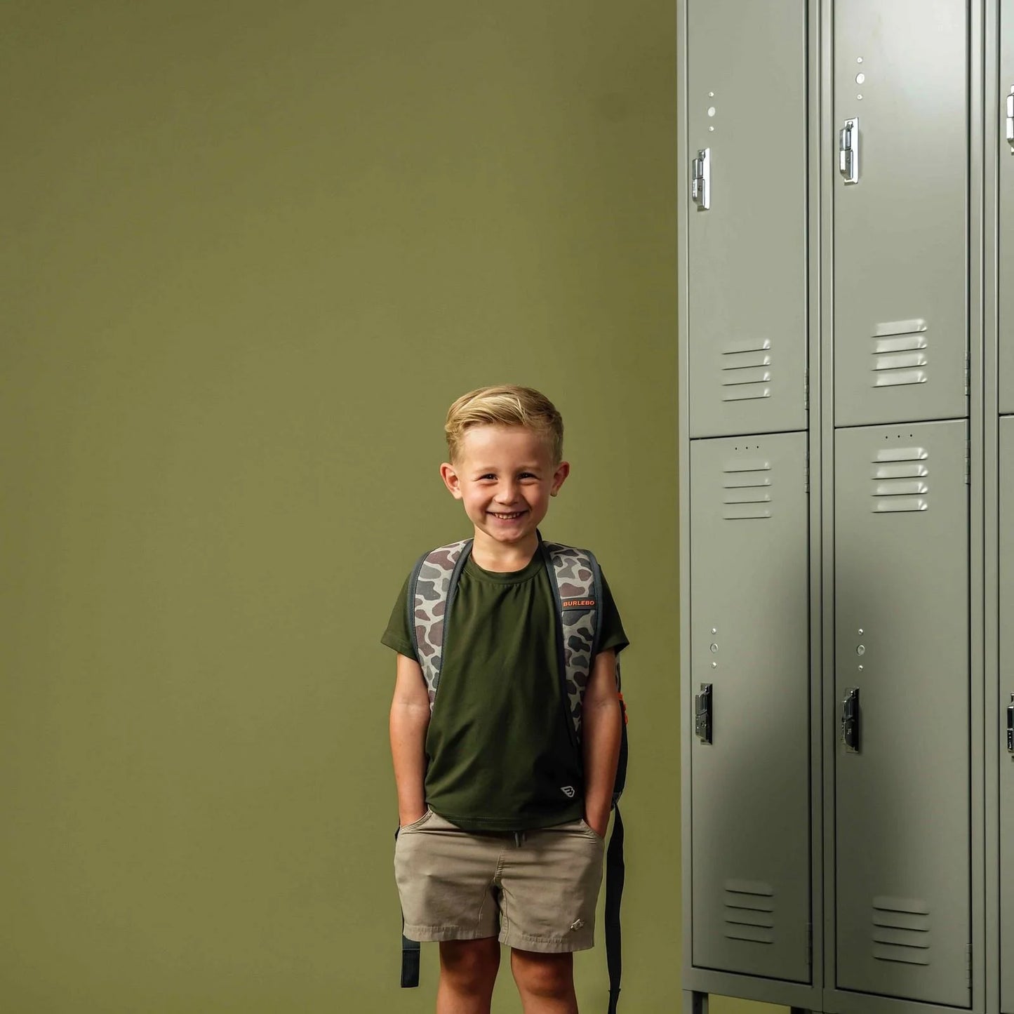 BURLEBO TODDLER Backpack - Classic Deer Camo