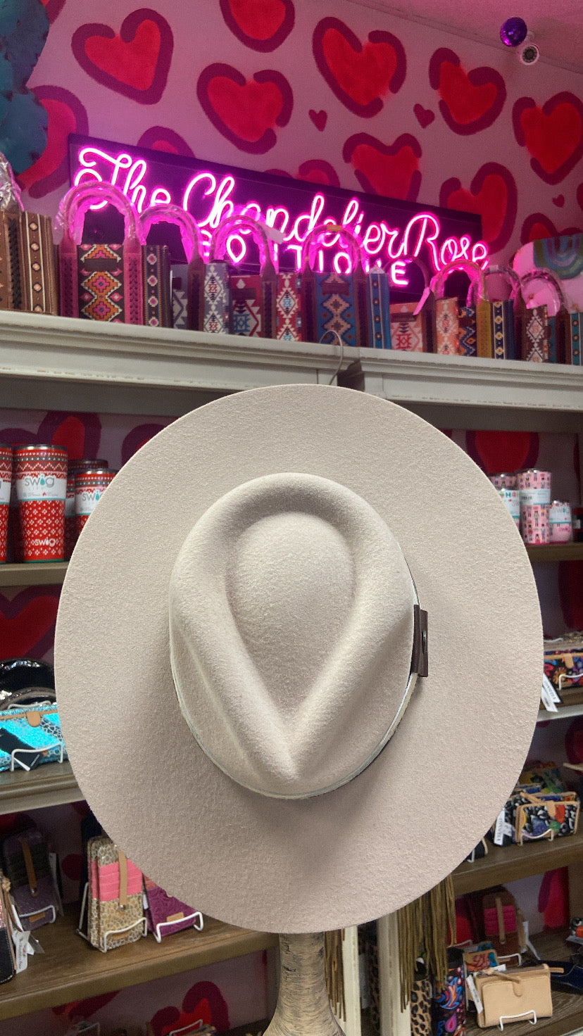 CORRAL DAKOTA FELT HAT - BELLY