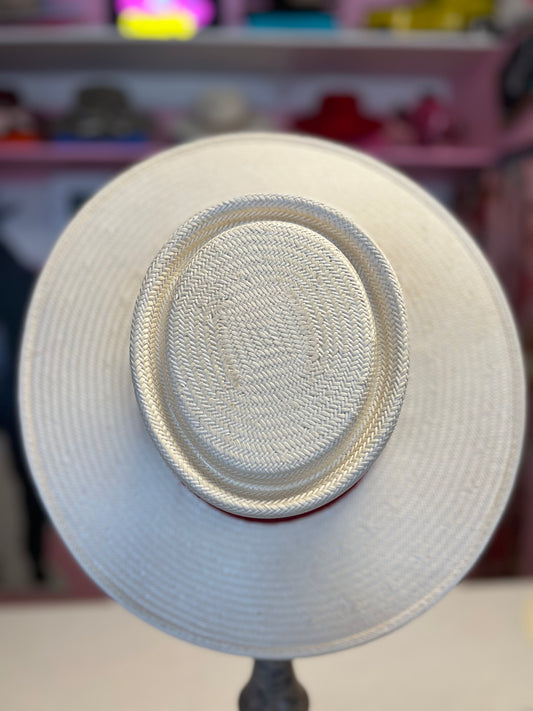 CHARLIE 1 HORSE PAINTED BORDER STRAW HAT
