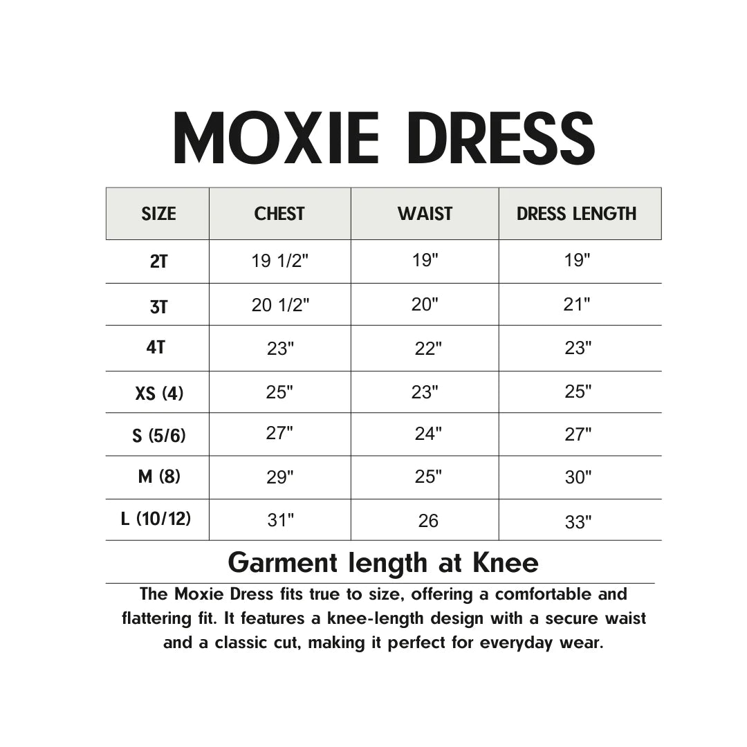 Burlebo Youth Moxie Dress - Texas Orange & White