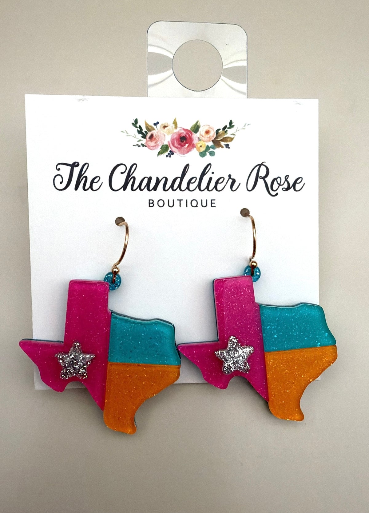Retro Texas Earrings