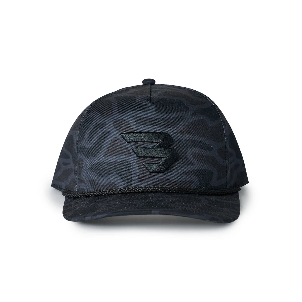 BURLEBO FLYING B BLACK CAMO CAP