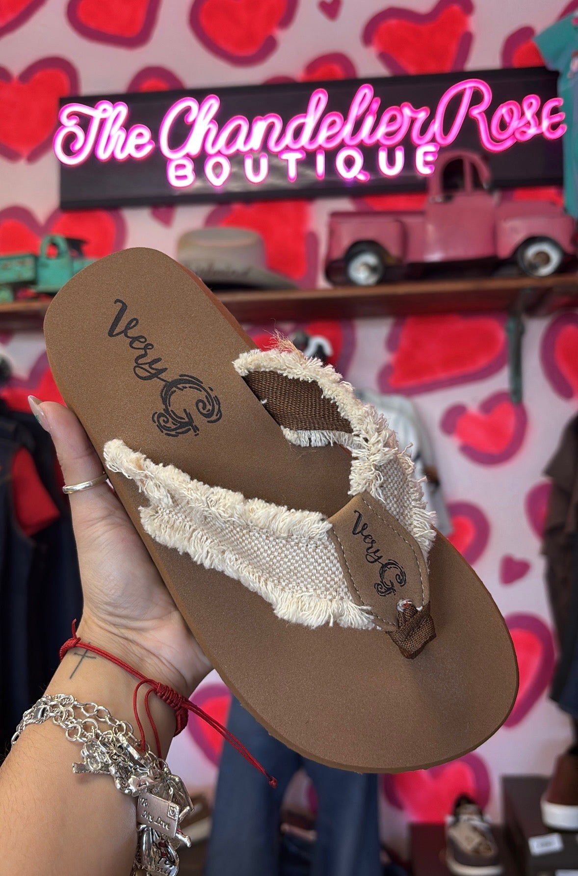 VERY G NATURAL TAN SANDALS