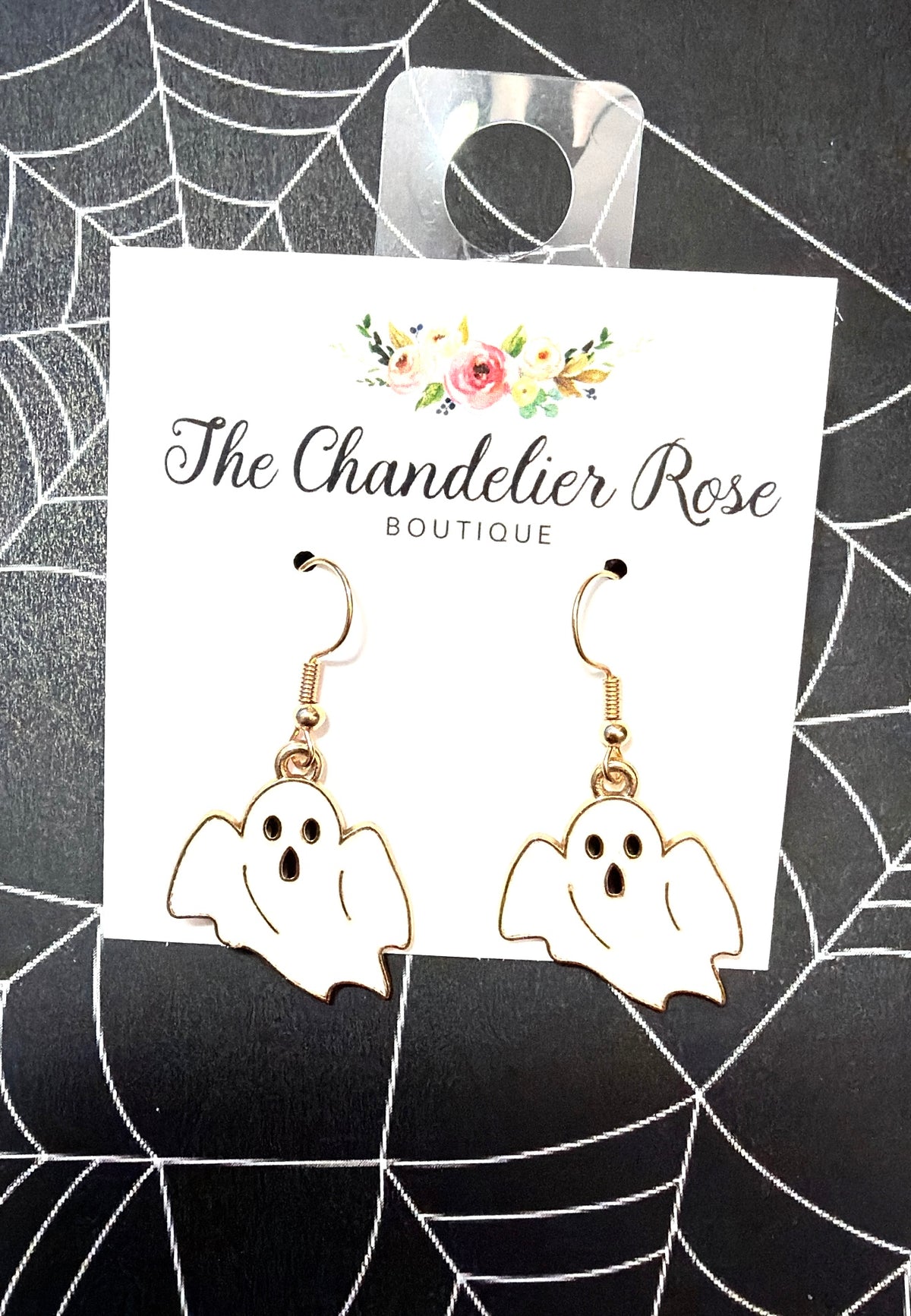 Dangle Ghost Earrings