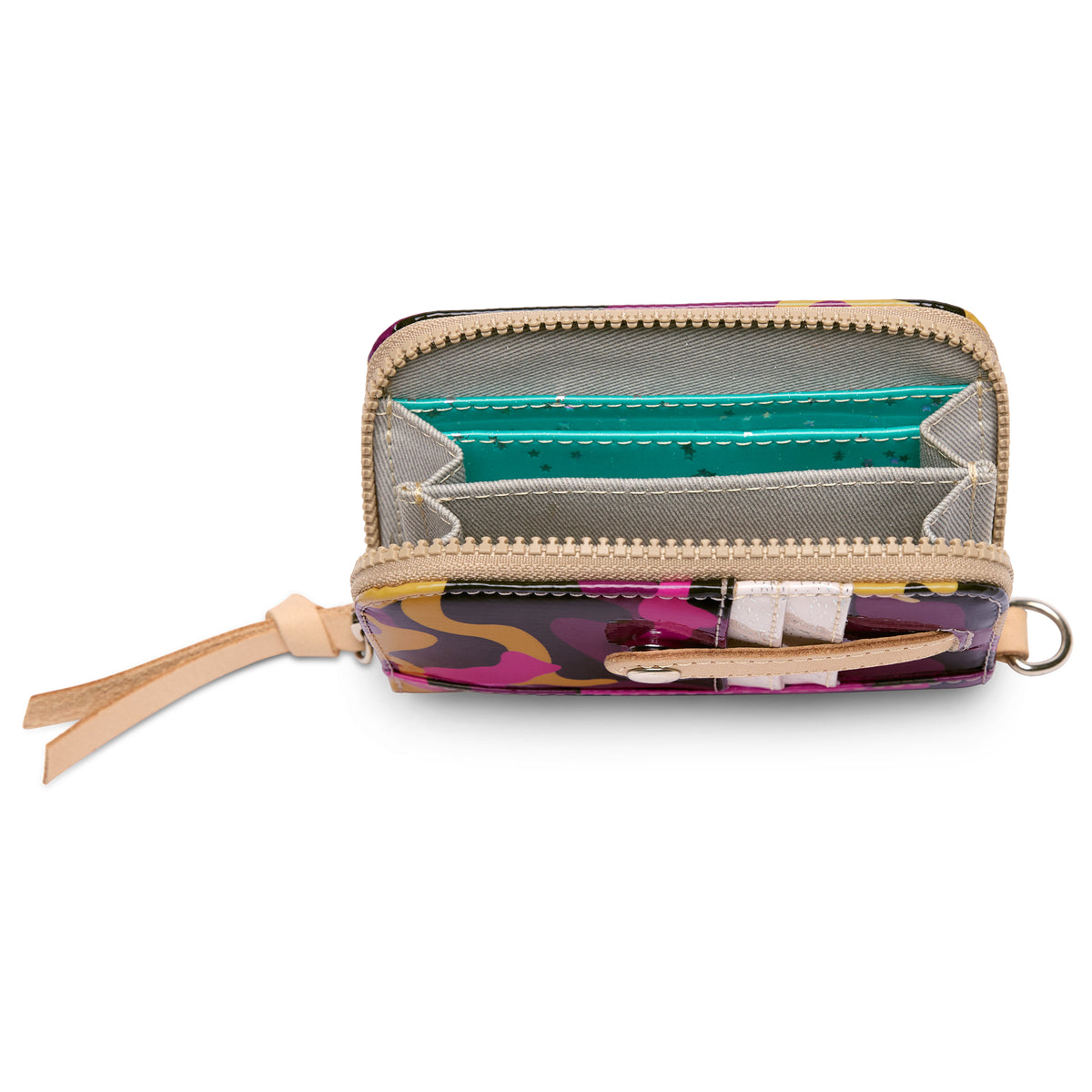CONSUELA GOLDEN ZIPPY WALLET