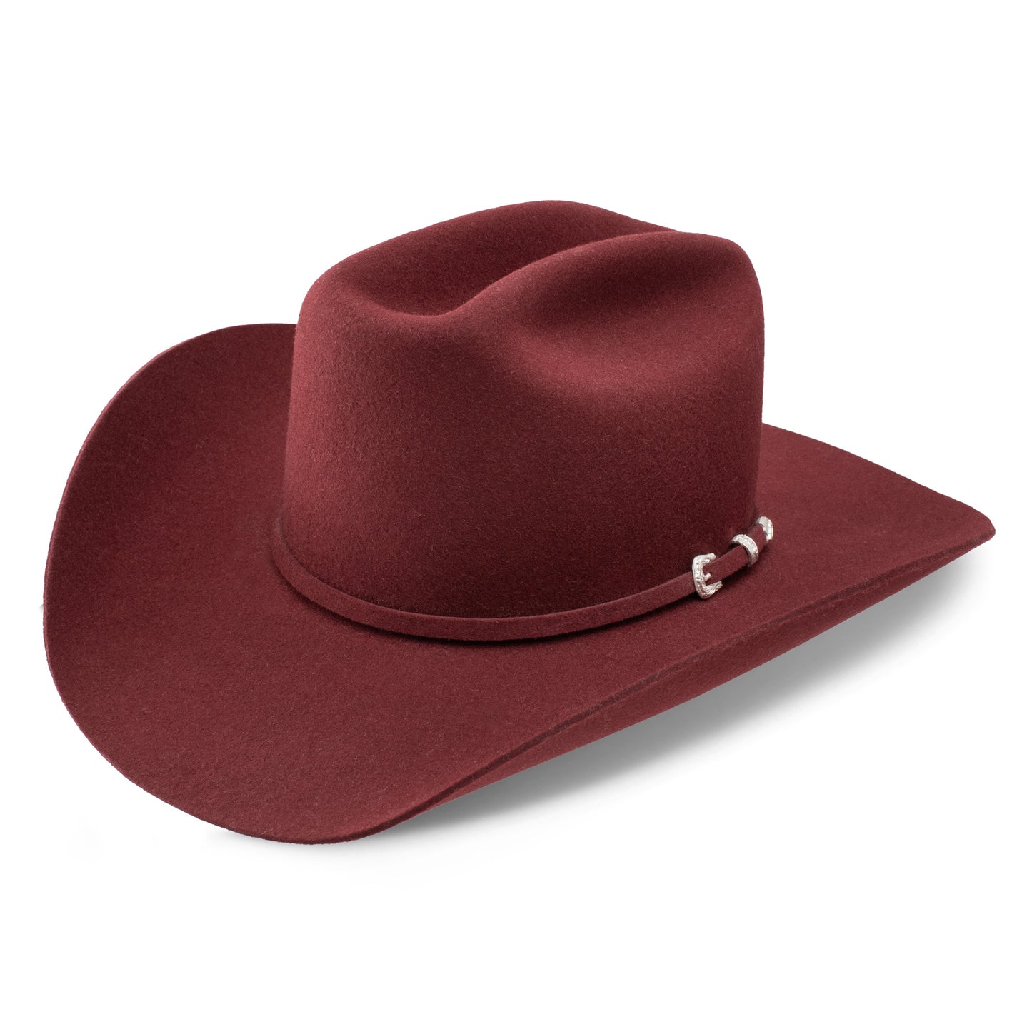 THE COWGIRL HAT BY CHARLIE 1 HORSE 4 3/8 CROWN - CRANBERRY