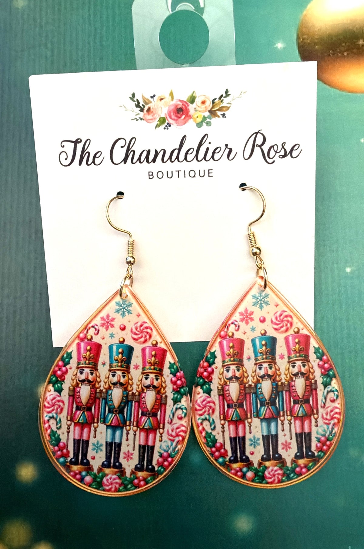 Nutcracker Dangle Earrings
