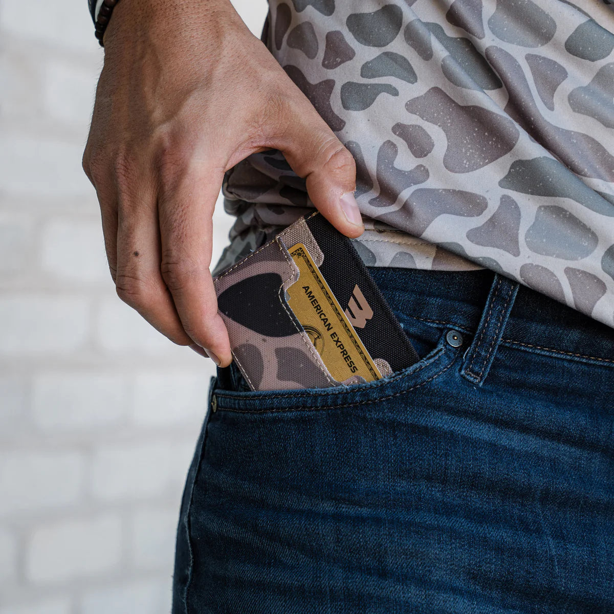 BURLEBO CC Wallet - GAUGE CAMO
