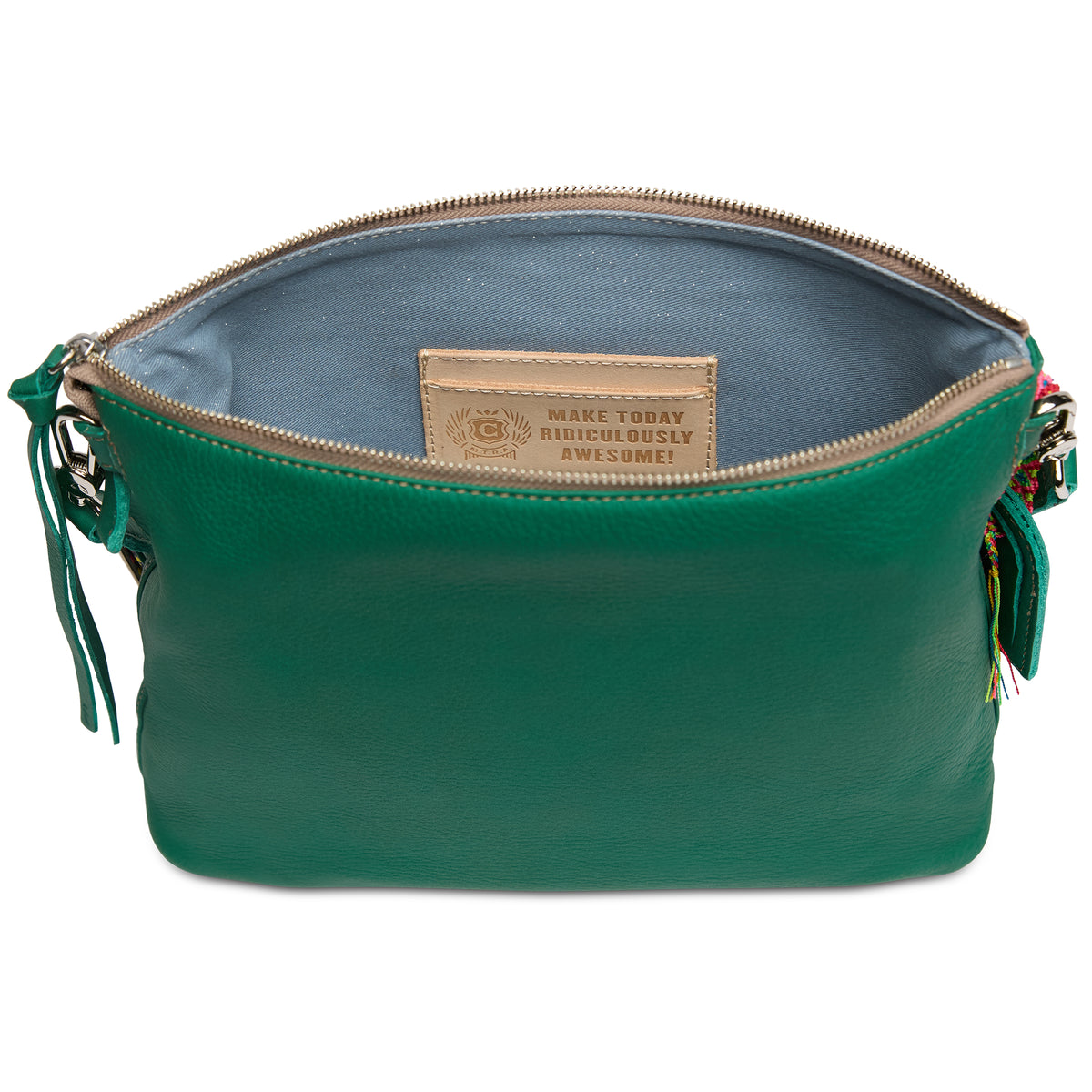 CONSUELA TEAL DOWNTOWN CROSDBODY BAG