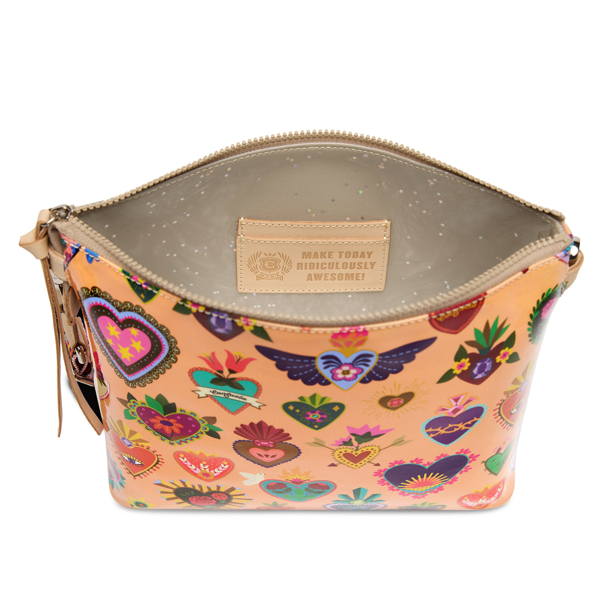 CONSUELA PEACH DOWNTOWN CROSSBODY BAG
