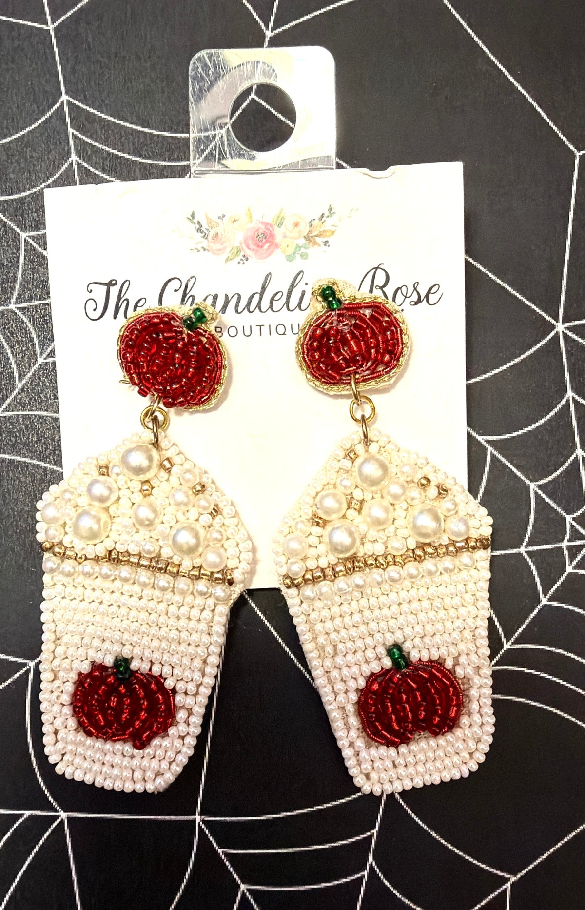 Pumpkin Latte Earrings