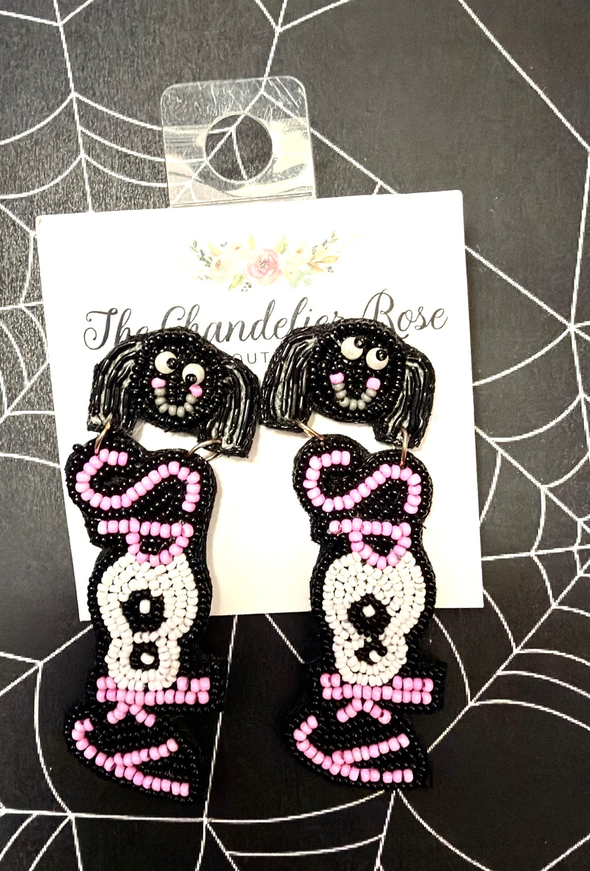 Spooky Spider Earrings