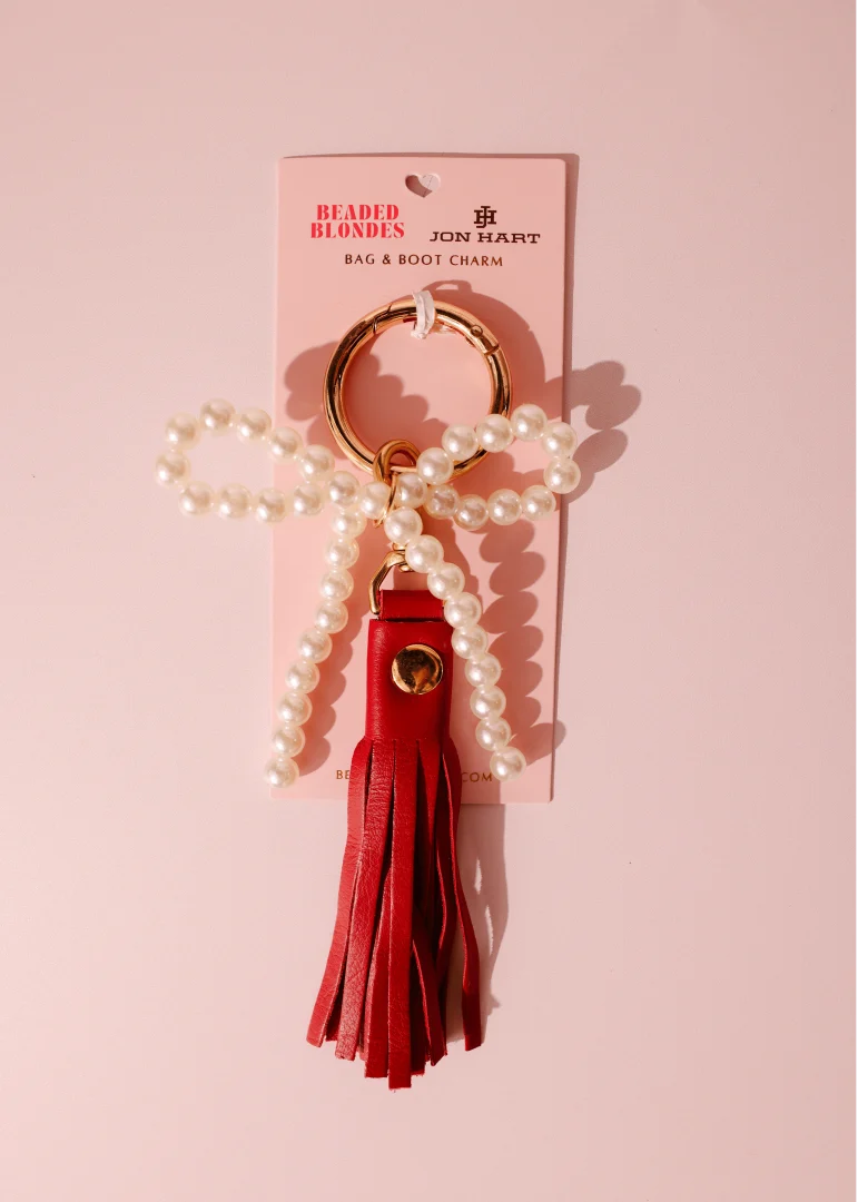 The Beaded Blondes x Jon Hart Design Beaded Blondes Bag Charm