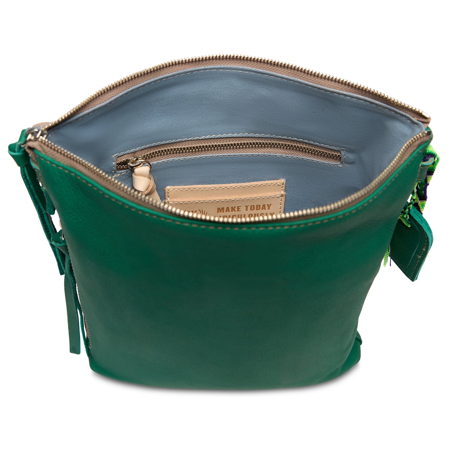 CONSUELA TEAL TOUR CROSSBODY BAG