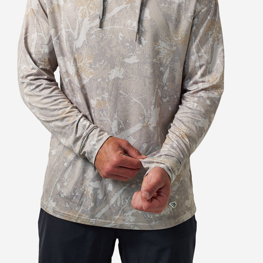 Burlebo PERFORMANCE HOODIE - DRIFTER CAMO
