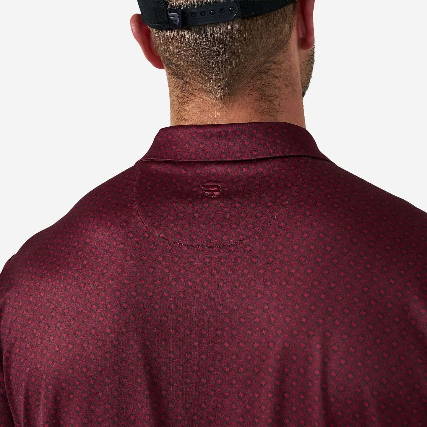 Burlebo Performance Polo - Vintage Helmets - Maroon