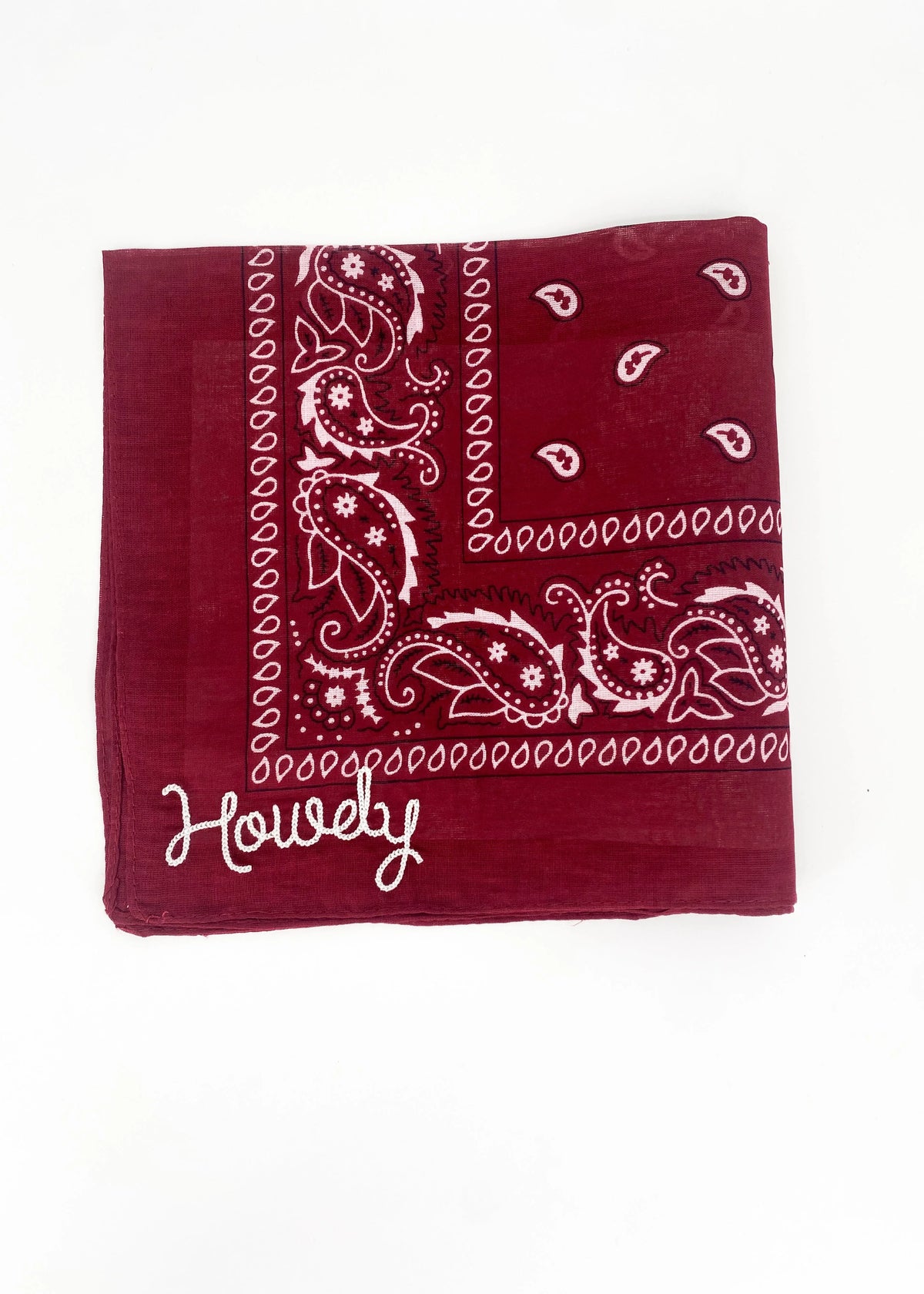 Frilly's- Maroon Howdy