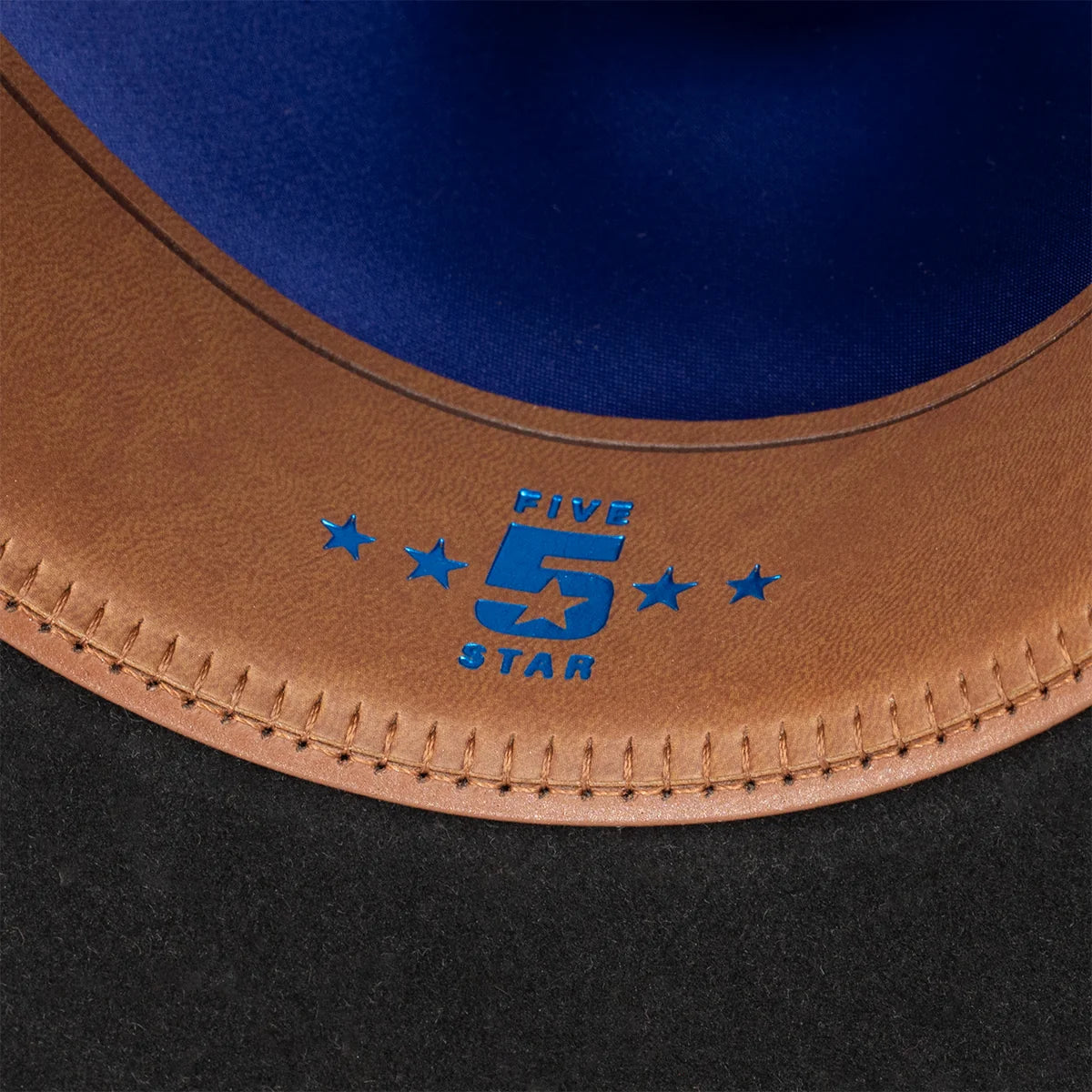 RESISTOL FIVE STAR COWBOY HAT - BLACK