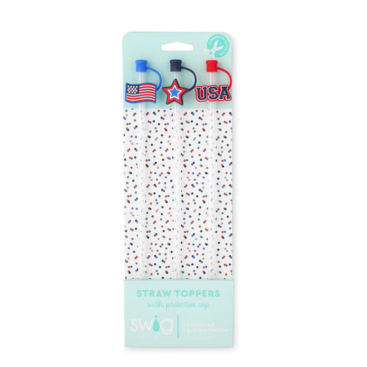SWIG LIFE OH MY STARS Straw Topper Set