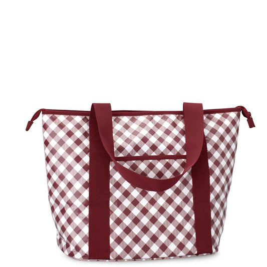 SWIG LIFE GAMEDAY GINGHAM MAROON Zippi 36 Cooler (Copy)