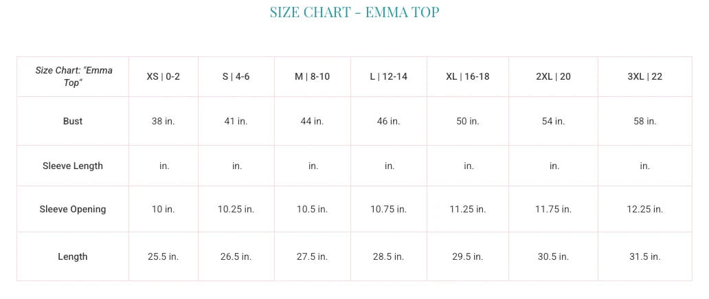 THE EMMA TOP - RED