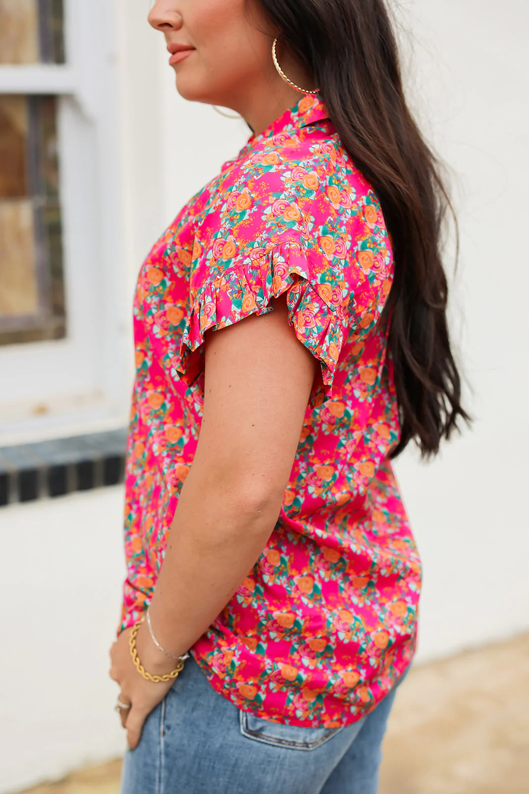 THE STEVIE TOP - PINK