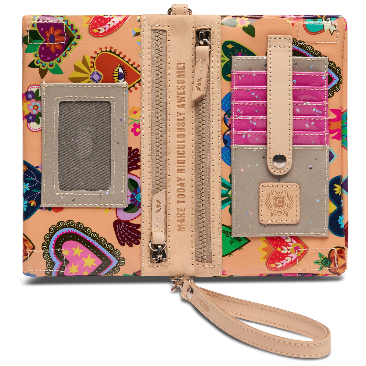 CONSUELA PEACH UPTOWN CROSSBODY BAG