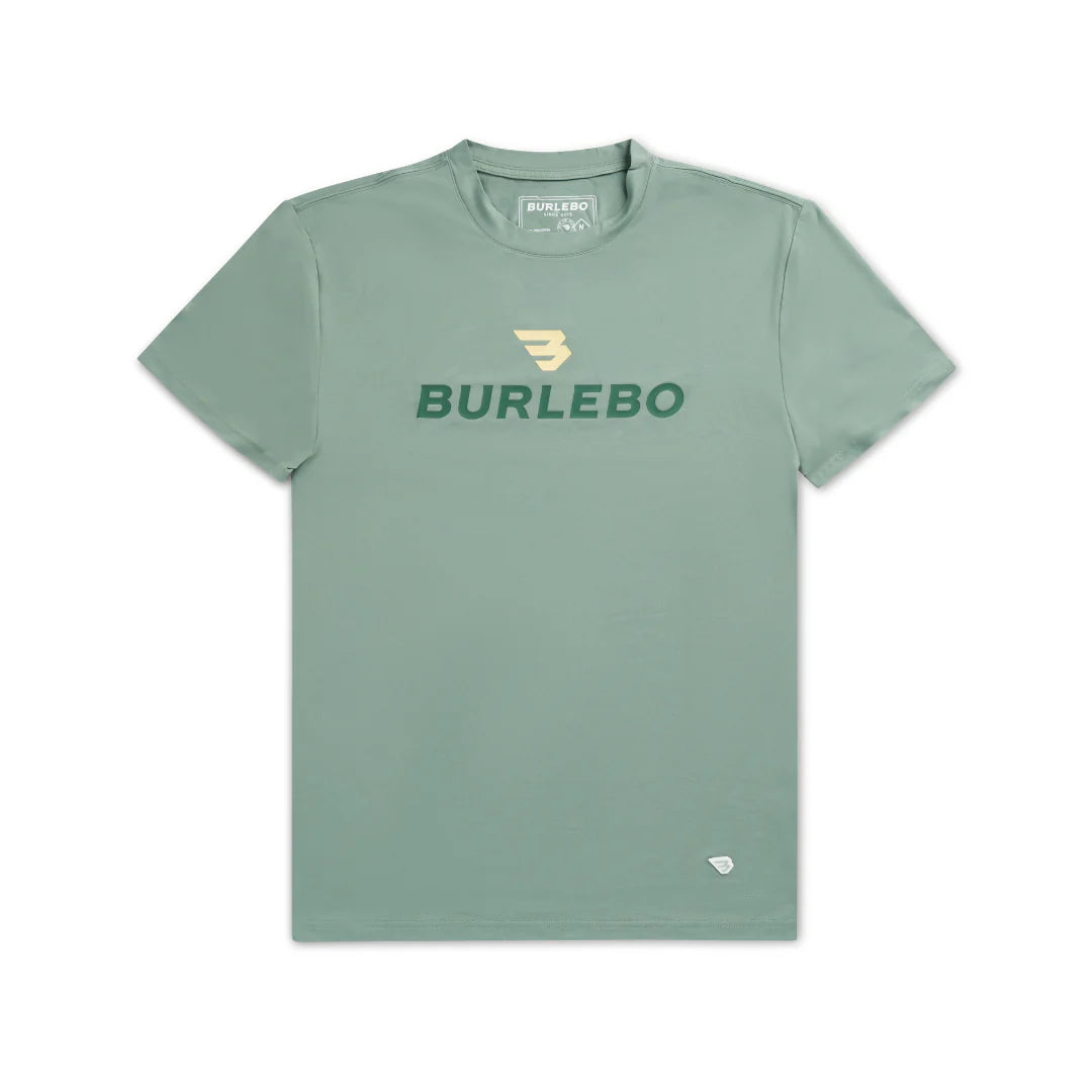 Burlebo Go To Tee - Flying B Logo - Sage