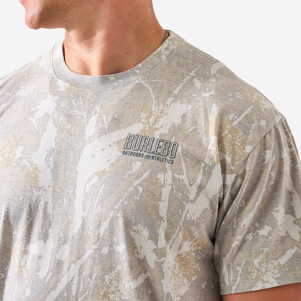 BURLEBO VINTAGE WASHED GRAPHIC TEE - UP & AT EM