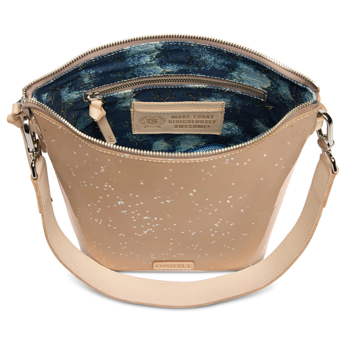 CONSUELA BLAIRE WEDGE TOTE CROSSBODY