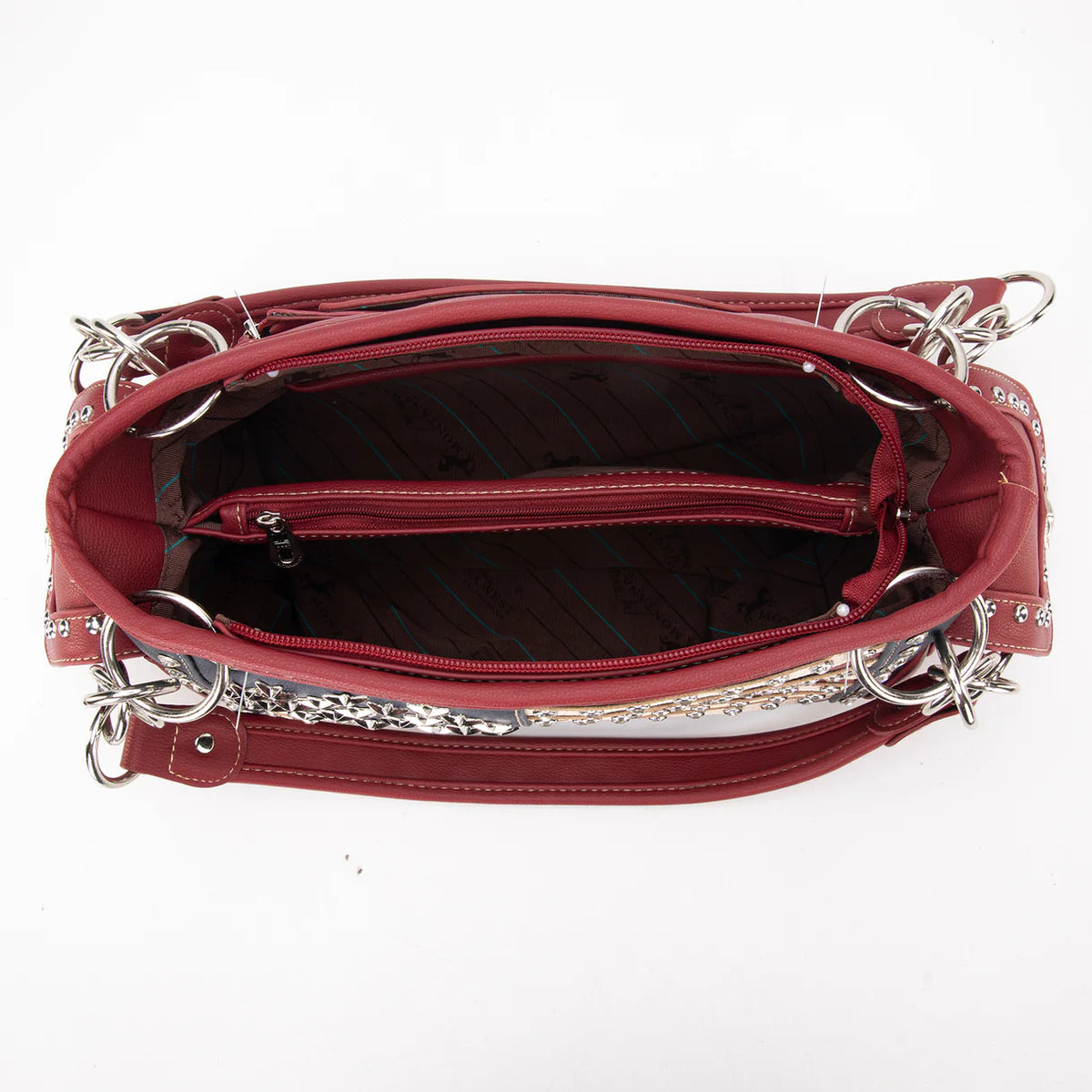 Montana West American Pride Concealed Handgun Collection Satchel - RED