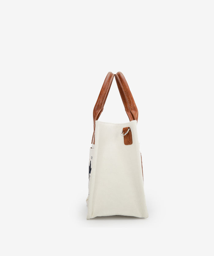 Vintage Wrangler Canvas Tote//Crossbody - Navy