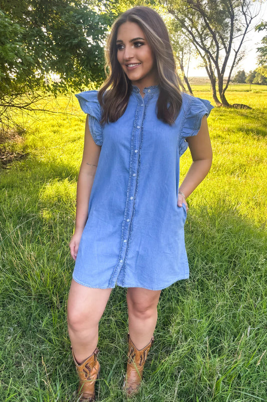 DENIM DAYS DRESS