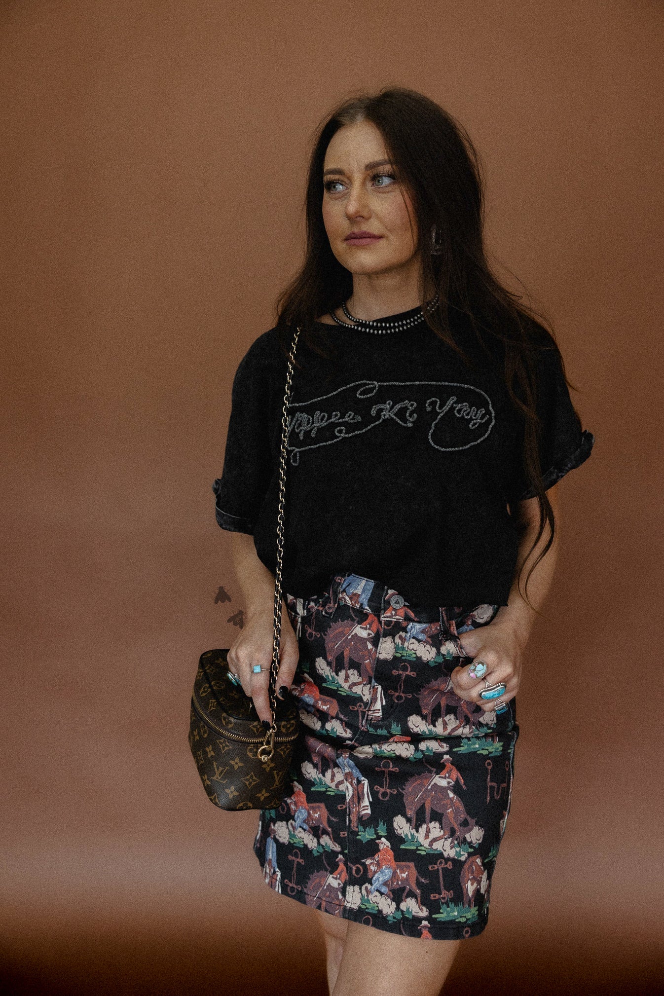 DENIM IF YOU DO SKIRT