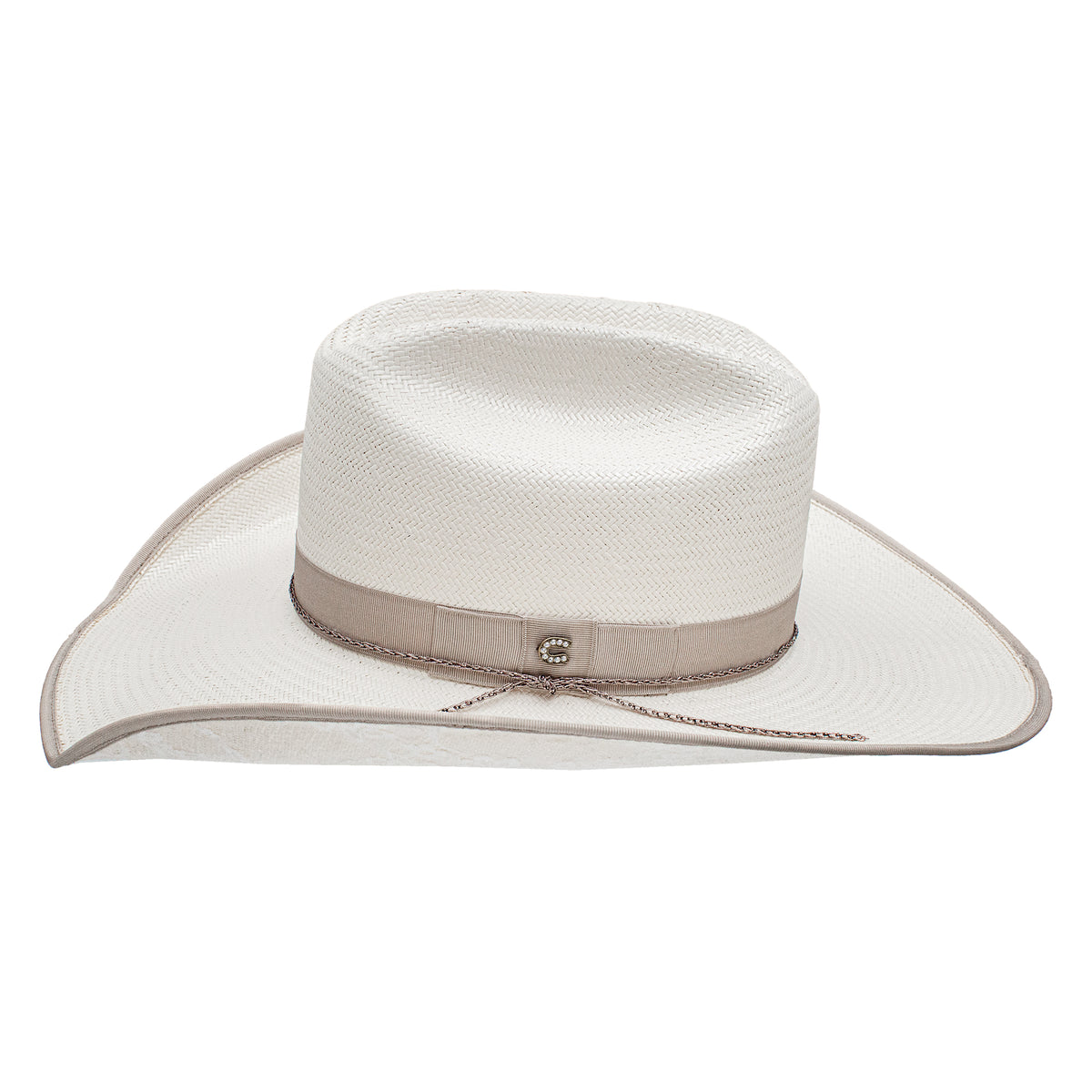 CHARLIE 1 HORSE X LAINEY WILSON ALL DAY EVERY DAY STRAW HAT - NATURAL