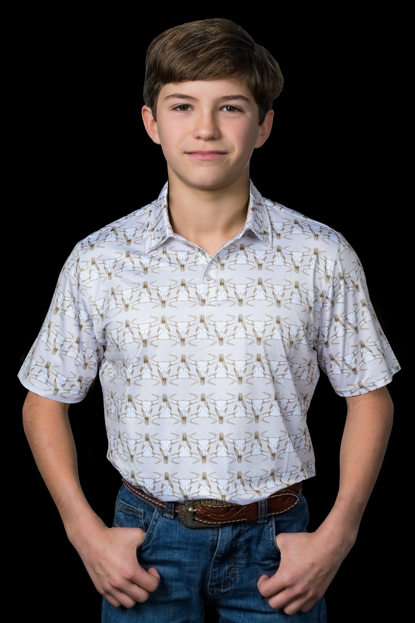 FERRELL KID'S RANGER POLO - CREAM