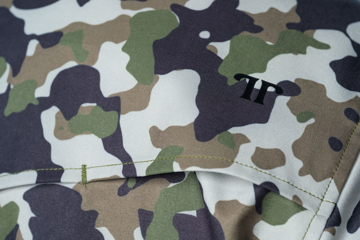 FERRELL KID'S CAMO 2.0 SHORT SLEEVE SNAP SHIRT