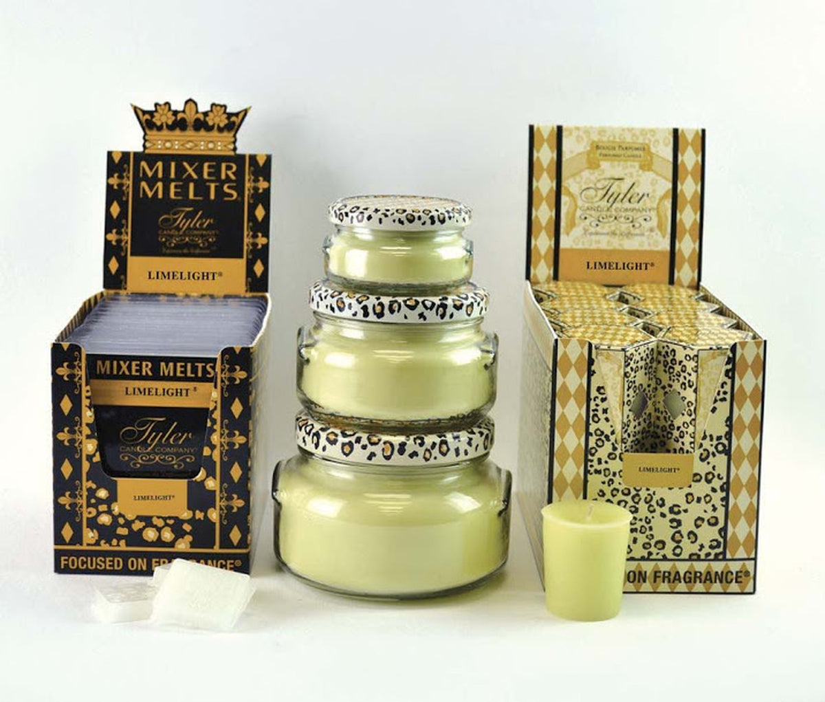 TYLER CANDLE CO 3.4oz LIMELIGHT CANDLE