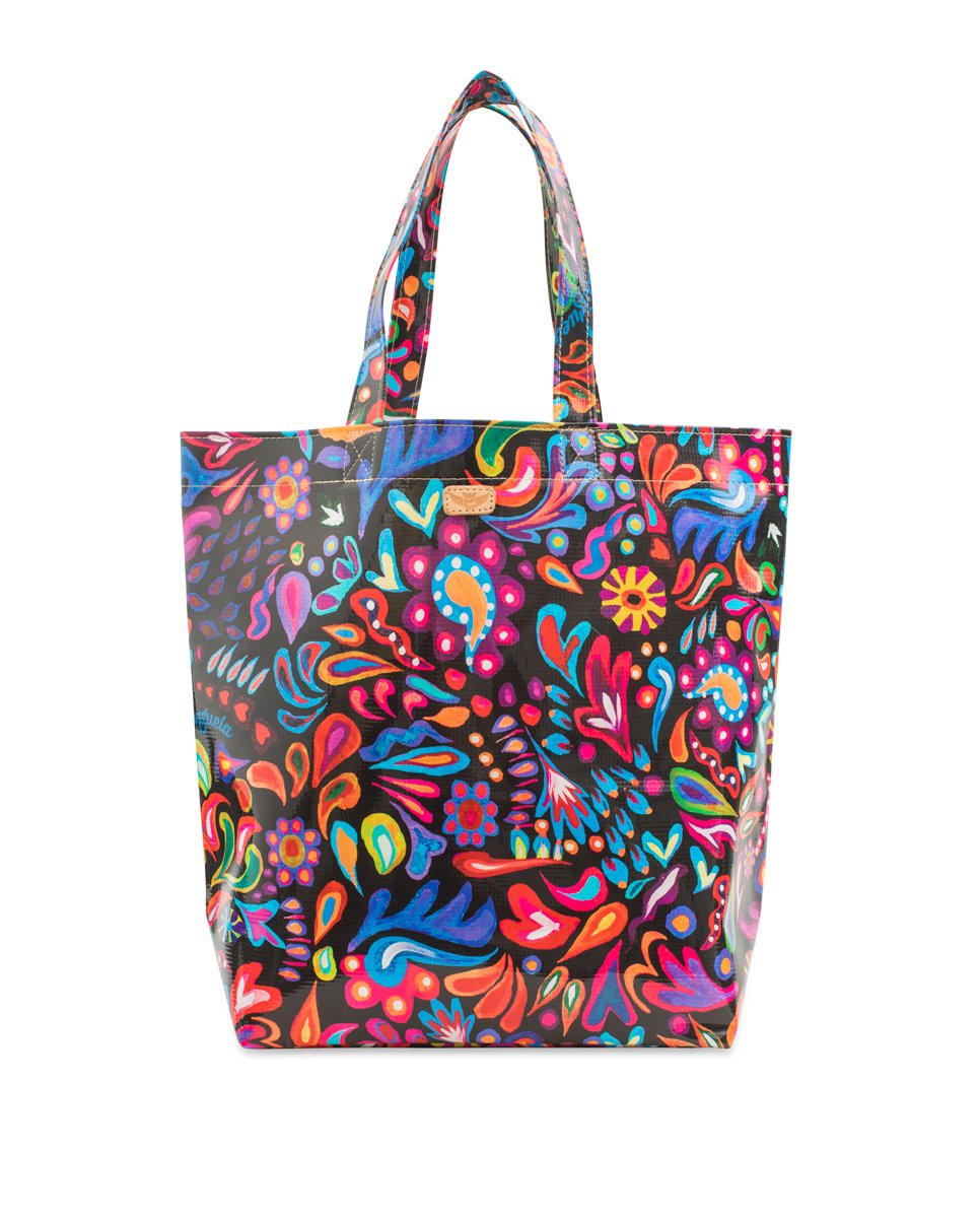 CONSUELA SOPHIE BLACK SWIRLY BASIC GRAB N GO BAG